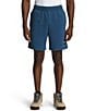 Color:Shady Blue TNF Black - Image 1 - Box 7#double; Inseam NSE Shorts