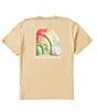 Color:Khaki Stone/Ombre Graphic - Image 1 - Brand Proud Ombre Graphic Short Sleeve T-Shirt