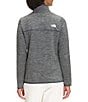 Color:TNF Medium Grey Heather - Image 2 - Canyonlands Full Zip Stand Collar Long Sleeve Fleece Jacket