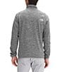 Color:TNF Medium Grey Heather - Image 2 - Canyonlands Raglan-Sleeve Full-Zip Heathered Fleece Jacket