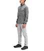 Color:TNF Medium Grey Heather - Image 3 - Canyonlands Raglan-Sleeve Full-Zip Heathered Fleece Jacket