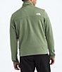 The North Face Cedar Trail Grid Long Sleeve 1/4 Zip Fleece Pullover, Color:Bark Mist - Image 2