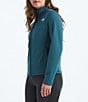 The North Face Cedar Trail Texture Grid Fleece Stand Collar Zip Front Jacket, Color:Space - Image 3