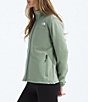 The North Face Cedar Trail Texture Grid Fleece Stand Collar Zip Front Jacket, Color:Slate Moss - Image 3