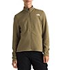 The North Face Cedar Trail Texture Grid Fleece Stand Collar Zip Front Jacket - Image 1