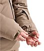 The North Face Cirque Attached Hood Zip Front Down Jacket - Image 5