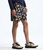 Color:Summit Navy Hand Tied Fly Print - Image 3 - Class-V Pathfinder Hand Tied Fly Printed 7#double; Inseam Ripstop Shorts