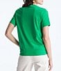 Color:Optic Emerald - Image 2 - Crew Neckline Short Sleeve Tee