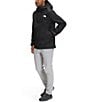 Color:Black - Image 3 - DryVent™ Antora Full-Zip Hooded Rain Jacket