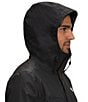 Color:Black - Image 4 - DryVent™ Antora Full-Zip Hooded Rain Jacket