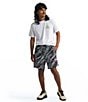 Color:TNF Black Beta Flash Print - Image 4 - Easy Wind Relaxed Fit 7#double; Inseam Shorts