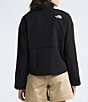 Color:TNF Black - Image 2 - Easy Wind Zip Front Long Sleeve Pullover