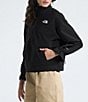 Color:TNF Black - Image 4 - Easy Wind Zip Front Long Sleeve Pullover