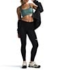 Color:TNF Black - Image 3 - Elevation UPF Protection Flex Wide Waist 27#double; Pull-On Leggings