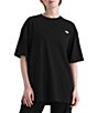 The North Face Essential Embroidered Logo Crew Neck Short Sleeve Oversize Fit Tee - Image 1