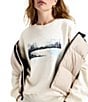 The North Face Evo Mountain Oasis Crew Neck Cotton Blend Oversize Pullover - Image 3