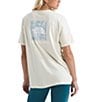The North Face Evolution Box Fill Short Sleeve Graphic Tee, Color:White Dune - Image 2