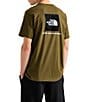 The North Face Evolution Box Never Stop Exploring Heathered Short Sleeve T-Shirt - Image 1