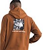 The North Face Evolution Box Toss Fill Graphic Hoodie, Color:Burnt Umber - Image 3