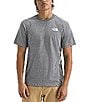 The North Face Evolution Edge Of Light Box Short Sleeve T-Shirt, Color:TNF Mid Grey Heather - Image 2