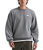 The North Face Evolution EMB Oversized Fleece Sweatshirt, Color:TNF Mid Grey Heather - Image 1