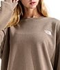 The North Face Evolution Embroidered Logo Crew Neck Long Sleeve Pullover - Image 6