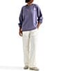 The North Face Evolution Embroidered Logo Crew Neck Long Sleeve Pullover - Image 3