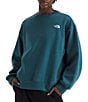 The North Face Evolution Embroidered Logo Crew Neck Long Sleeve Pullover - Image 1