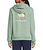 The North Face Evolution Floral Box NSE Graphic Pullover Hoodie, Color:Slate Moss - Image 5