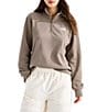 The North Face Evolution Half Zip Mock Stand Long Sleeve Pullover - Image 1
