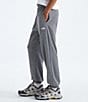 The North Face Evolution Heathered Fleece Jogger Pants, Color:TNF Mid Grey Heather - Image 3