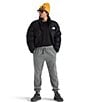 The North Face Evolution Heathered Fleece Jogger Pants, Color:TNF Mid Grey Heather - Image 3