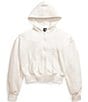 Color:White Dune - Image 4 - Evolution Hooded Long Sleeve Kangaroo Pocket Full Zip Jacket
