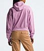 Color:Mineral Purple - Image 2 - Evolution Hooded Ribbed Cuff Sleeve Kangaroo Pocket Front Zip Hoodie
