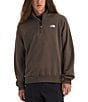 The North Face Evolution Long Sleeve Embroidered Logo Pullover, Color:Smokey Brown - Image 1