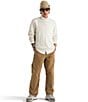 The North Face Evolution Long Sleeve Fleece Sweatshirt, Color:White Dune - Image 3