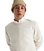The North Face Evolution Long Sleeve Fleece Sweatshirt, Color:White Dune - Image 4