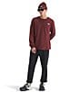 The North Face Evolution Long Sleeve T-Shirt, Color:Sumac - Image 3