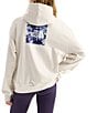 The North Face Evolution Moon Florals Print Oversize Boxed Fit Pullover Hoodie - Image 2