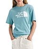 The North Face Evolution Sketch Graphic Logo Half Dome Crew Neck Short Sleeve Tee - Image 1