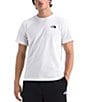 The North Face Evolution Sketch Logo Short Sleeve T-Shirt, Color:TNF White - Image 2