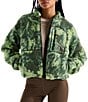 The North Face Extreme Camouflage Print Pile 2 Stand Collar Full Zip Jacket - Image 1