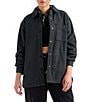 The North Face Forest Flannel Plaid Point Collar Snap Front Shacket - Image 5
