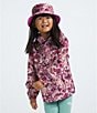 Color:Violet Crocus Maze - Image 3 - Girls Reversible Bucket Hat