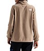 The North Face Glacier Fleece Stand Collar Contrast Trim Pullover Jacket - Image 2