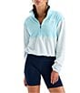The North Face Glacier Fleece Stand Collar Half Zip Short Jacket - Image 1