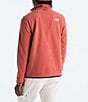 The North Face Glacier Fleece Stand Collar Zip Front Jacket, Color:Mars Dust - Image 2