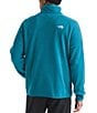 The North Face Glacier Long Sleeve 1/4 Zip Pullover, Color:Dusk Blue - Image 2