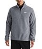 The North Face Glacier Long Sleeve 1/4 Zip Pullover, Color:TNF Mid Grey Heather - Image 1