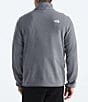 The North Face Glacier Long Sleeve 1/4 Zip Pullover, Color:TNF Mid Grey Heather - Image 2